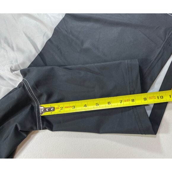 Trinity Coast 4XB Swim Trunks Color block Grey/Black Elastic Waist & Drawstring - Picture 6 of 13